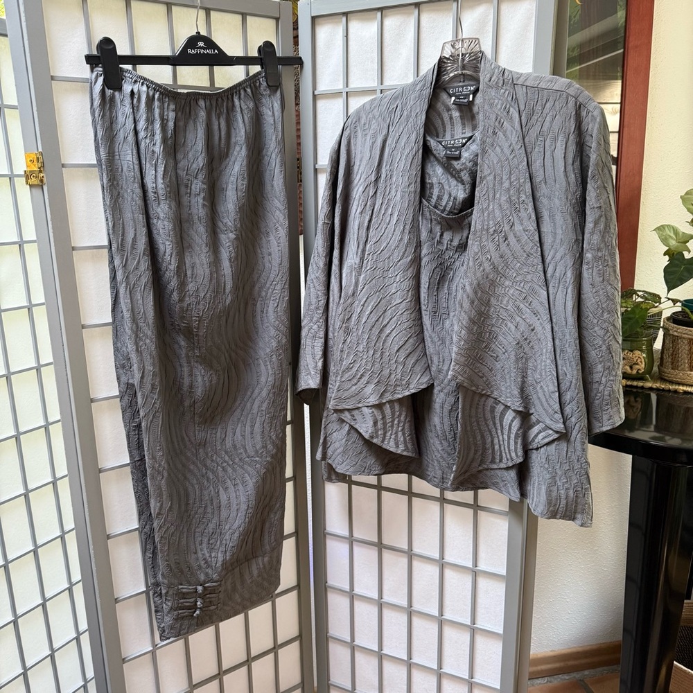 Citron Santa Monica Silk Set